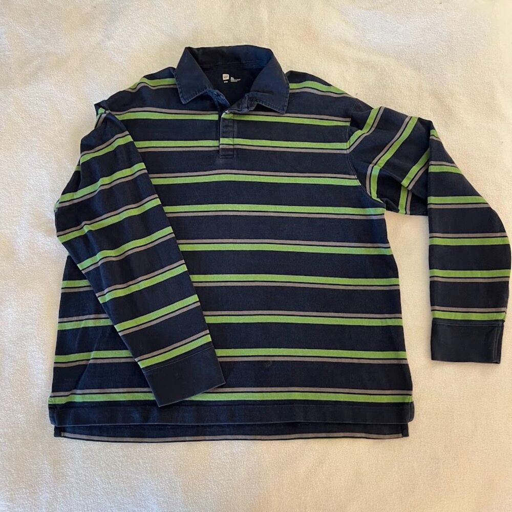 GAP Men's Rugby Shirt, Size XL